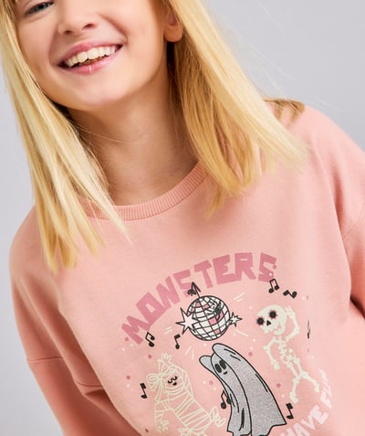 CategoryModel (8821764587662@20965)  - Lange roze pyjama voor meisjes, thema Halloween