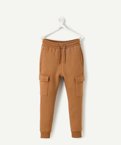 CategoryModel (8821764587662@21033)  - Pantalon jogging garçon camel poches cargo