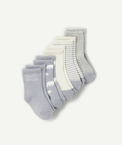 CategoryModel (8824928927886@20)  - Lot de 5 chaussettes bébé garçon en coton bio