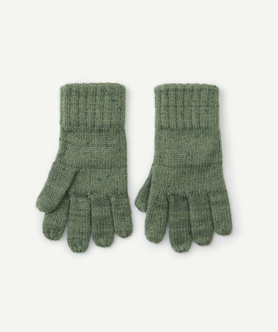 CategoryModel (8824896946318@530)  - Gants tricotés garçon en coton bio vert