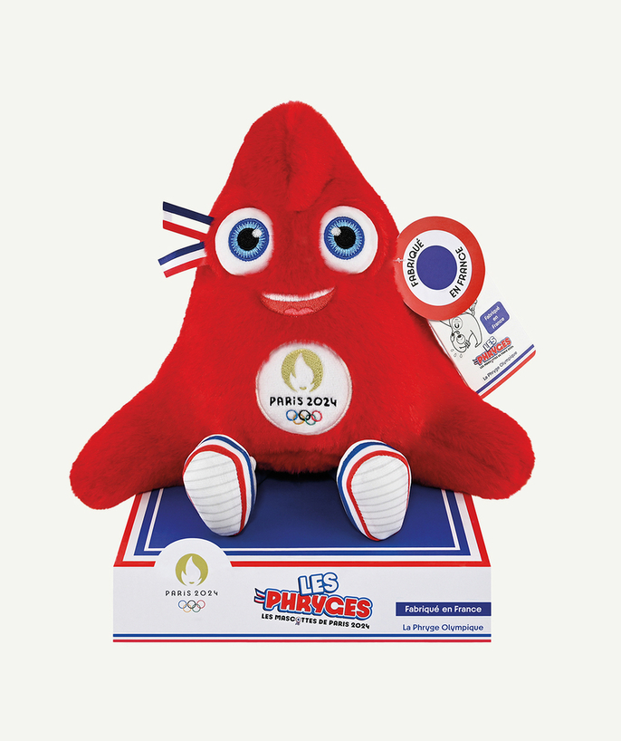   - Parijs 2024 Olympische Spelen Officiële Mascotte Pluche - Made in France - 30 cm