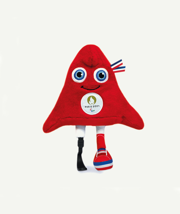   - Peluche Mascotte Officielle Jeux Paralympiques Paris 2024 - 25 cm