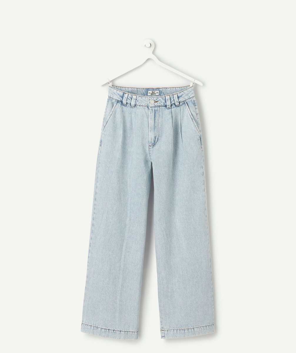   - Lichtblauwe jeans voor tienermeisjes