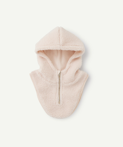 CategoryModel (8826174963854@121)  - Cagoule fille en fibres recyclées rose pâle