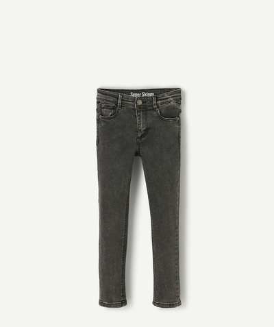 CategoryModel (8826370719886@71)  - Jean garçon super skinny noir faible impact