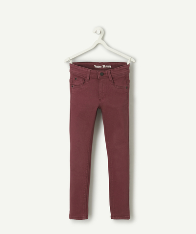 CategoryModel (8821761015950@3176)  - Jean pour garçon skinny bordeaux