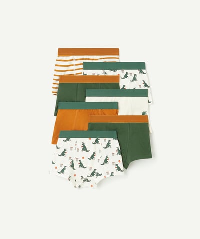 CategoryModel (8826403979406@130)  - Set van 7 boxershorts met dinosaurusthema voor jongens