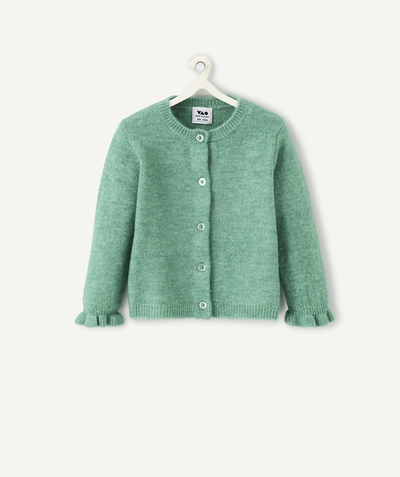 CategoryModel (8827517567118@9)  - Gilet vert pour bébé fille