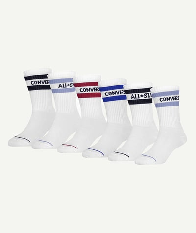 CategoryModel (8821750595726@155)  - lot de 6 paires de chaussettes BASIC WORDMARK CREW