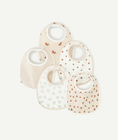 CategoryModel (8821751414926@204)  - SET VAN 5 BIOKATOENEN SLABBETJES BABY KONIJN