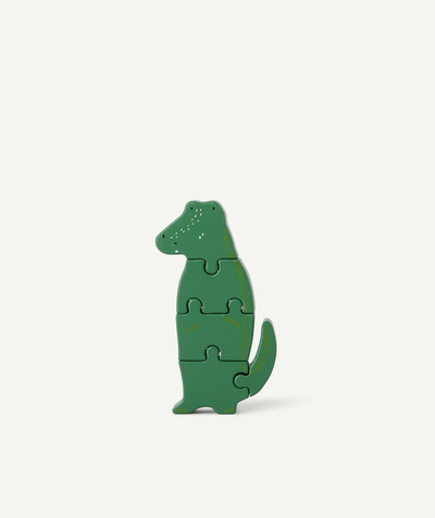 CategoryModel (8824535679118@67)  - PUZZLE 4 PIÈCES EN BOIS CROCODILE BÉBÉ