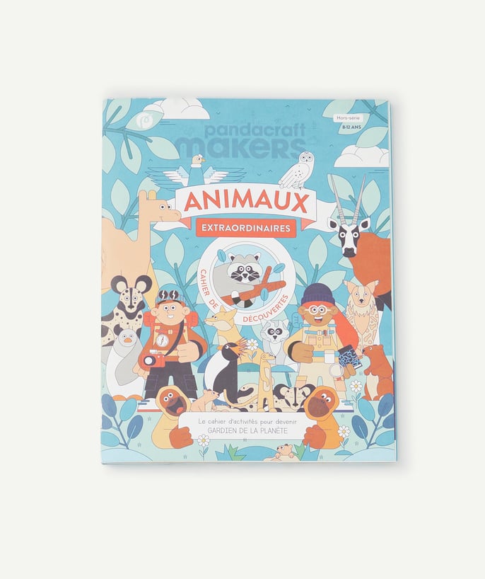   - CAHIER DE DÉCOUVERTES ANIMAUX EXTRAORDINAIRES 8-12 ANS