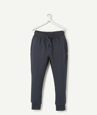 CategoryModel (8821761704078@1237)  - MARINEBLAUWE GEBREIDE JOGGINGBROEK VOOR JONGENS