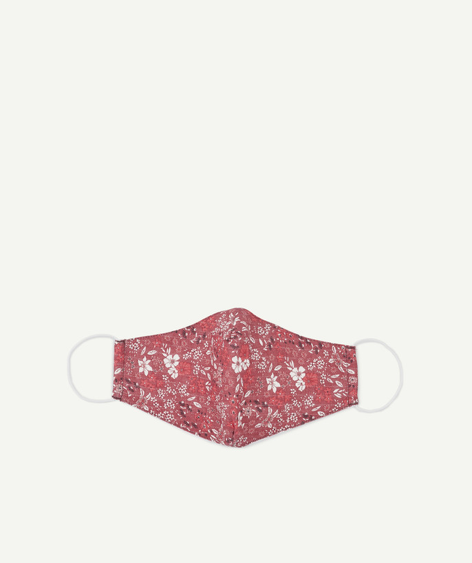   - LE MASQUE ADULTE CORAIL EN TISSU RECYCLÉ- CATÉGORIE 1