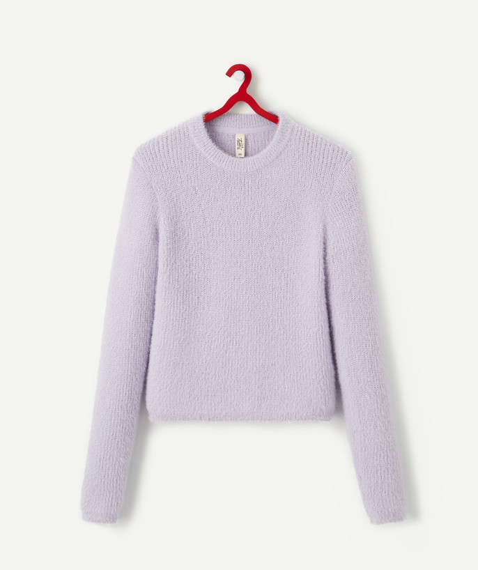   - LE PULL PARME EN TRICOT DUVETÉ