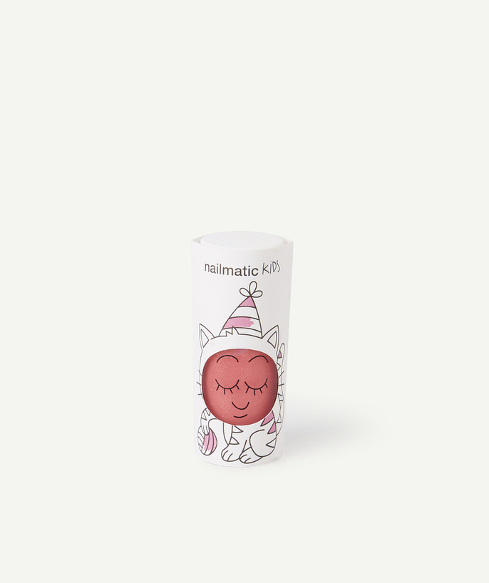   - VERNIS À L'EAU ROSE PAILLETÉ FILLE