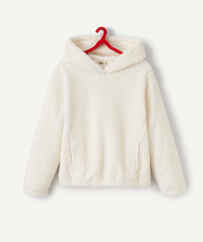   - KNUFFELZACHT FLEECE SWEATSHIRT MET CAPUCHON VOOR MEISJES