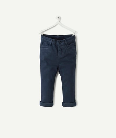 CategoryModel (8824437670030@2163)  - PANTALON CHINO BLEU MARINE BÉBÉ GARÇON