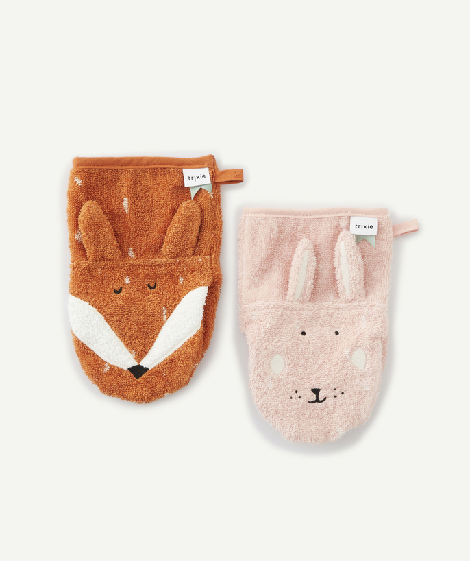   - SET VAN 2 DIERENTOILETHANDSCHOENEN VOOR BABY'S