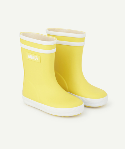 CategoryModel (8824437670030@2163)  - BOTTES EN CAOUTCHOUC JAUNE PREMIERS PAS BÉBÉ BABYFLAC 2