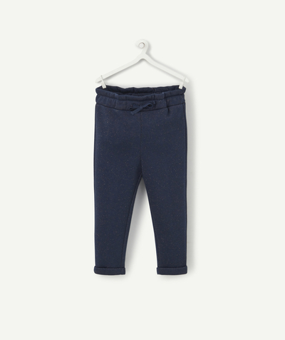 CategoryModel (8824437702798@1095)  - PANTALON DE JOGGING BLEU PAILLETÉ BÉBÉ FILLE EN FIBRES RECYCLÉES