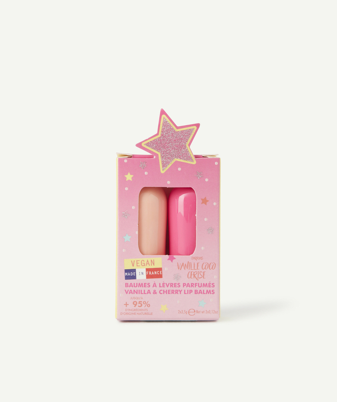   - MEISJES VANILLE KERSEN LIPPENBALSEM SET