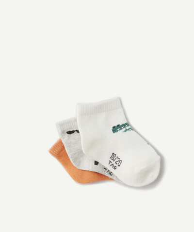 CategoryModel (8824502976654@15)  - LE LOT DE 3 PAIRES DE CHAUSSETTES UNIES ET IMPRIMÉES