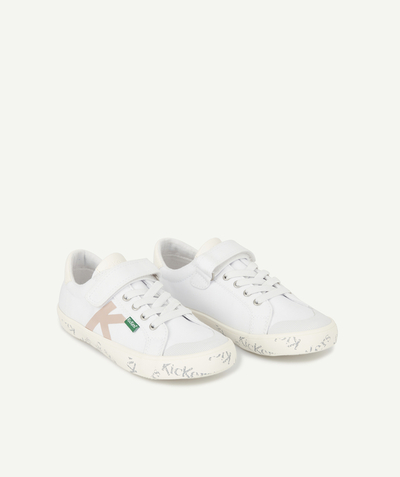 CategoryModel (8824503009422@13)  - WITTE SNEAKERS MET ROZE ACCENT VOOR MEISJES