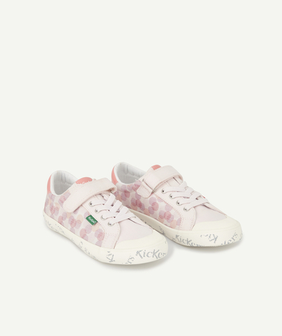 CategoryModel (8826108706958@6)  - ROZE SNEAKERS MET GEKLEURDE STIPPEN VOOR MEISJES