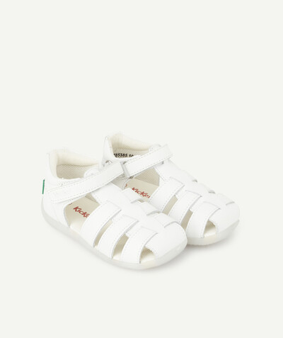 CategoryModel (8826076004494@13)  - SANDALEN VAN WIT LEER, VOOR DE EERSTE STAPJES