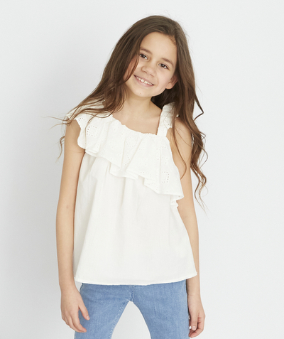 CategoryModel (8821759639694@6270)  - WITTE BLOUSE VAN KATOEN, MET ENGELS BORDUUR