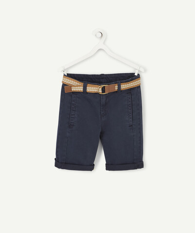 CategoryModel (8826305806478@297)  - ZEEMANS CHINO SHORT MET CAMEL CEINTUUR