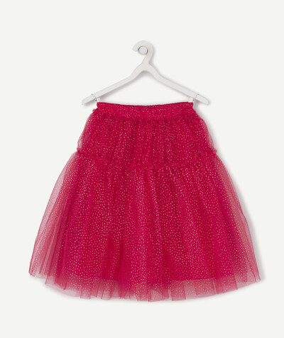 CategoryModel (8821758918798@1069)  - LA JUPE ROSE EN TULLE AVEC DÉTAILS COULEUR DORÉE