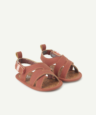 CategoryModel (8824437670030@2163)  - ROESTKLEURIGE SLOFJES IN SANDALENSTIJL