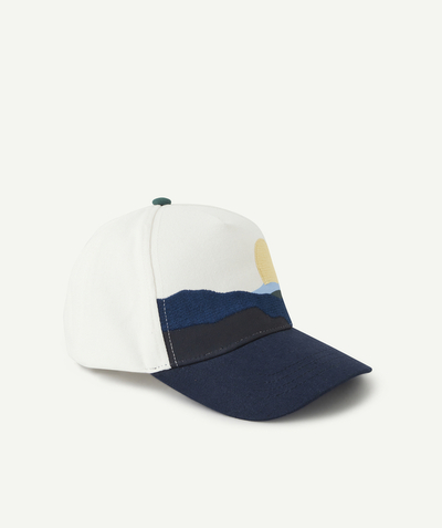 CategoryModel (8821762523278@334)  - CASQUETTE GARÇON EN COTON AVEC ANIMATION SOLEIL