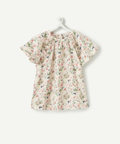 CategoryModel (8824830591118@17)  - BLOUSE MANCHES COURTES BÉBÉ FILLE IMPRIMÉ FLEURI