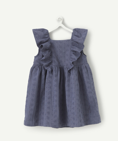 CategoryModel (8824437670030@2163)  - ROBE AVEC BLOOMER BÉBÉ FILLE BLEU MARINE AVEC BRODERIE