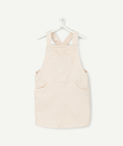 CategoryModel (8824437702798@1096)  - ROBE ROSE À BRETELLES AVEC POCHE COEUR BÉBÉ FILLE