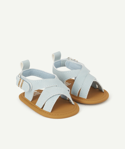 CategoryModel (8826108772494@5)  - CHAUSSONS STYLE SANDALES BLEU BÉBÉ GARÇON