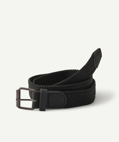 CategoryModel (8824896946318@530)  - CEINTURE GARÇON NOIRE ET TRESSÉE