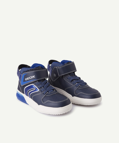 CategoryModel (8826108706958@6)  - LES BASKETS MONTANTES BLEUES LUMINEUSES GARÇON