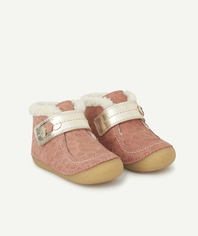 CategoryModel (8824437670030@2163)  - BABY ROZE LAARZEN MET SHERPA