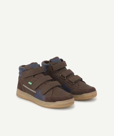 CategoryModel (8826108739726@7)  - DONKERBRUINE KROISY SNEAKERS VOOR JONGENS