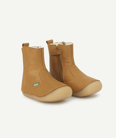 CategoryModel (8826076004494@13)  - LES BOTTES CAMEL CLAIR ZIPPÉE BÉBÉ