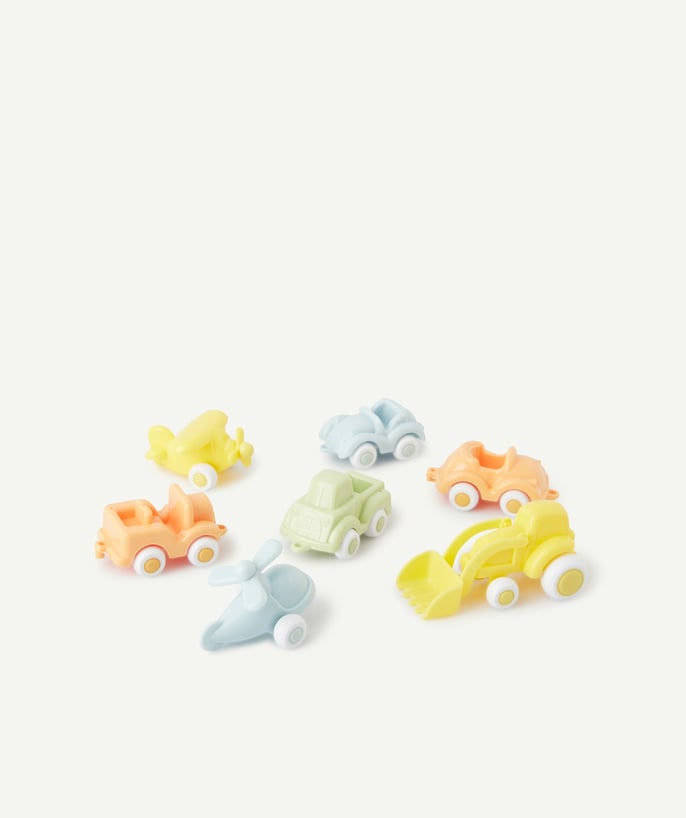   - VIKING TOYS ® - DOOS MET 7 MINI-CHUBBIES VAN BIOLOGISCH PLASTIC - 1 TOT 5 JAAR