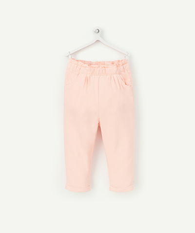 CategoryModel (8824535744654@126)  - PANTALON FLUIDE BÉBÉ FILLE ROSE NÉON