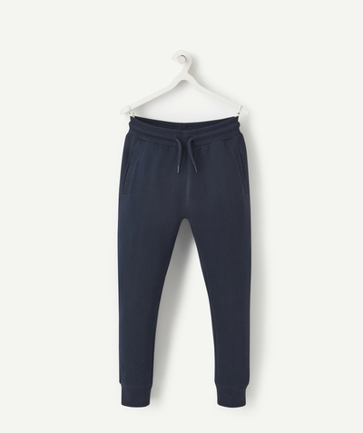 CategoryModel (8825060655246@19)  - MARINEBLAUWE KATOENEN JOGGINGBROEK VOOR JONGENS