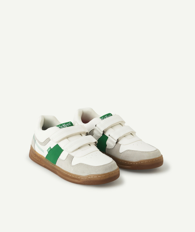 CategoryModel (8824503074958@56)  - SNEAKERS KALIDO GRIJS WIT EN GROEN MET KLITTENBAND