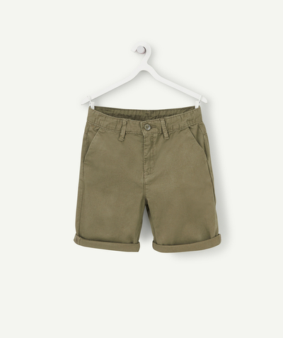 CategoryModel (8826108739726@7)  - BERMUDA CHINO GARÇON KAKI EN COTON