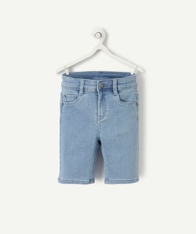 CategoryModel (8824928927886@20)  - RECHTE JONGENSSHORT IN BLAUW DENIM LOW IMPACT